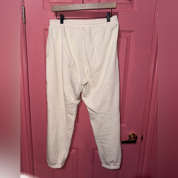 Women’s Cream VS PINK Sport Sweatpants - Picture 3 of 4